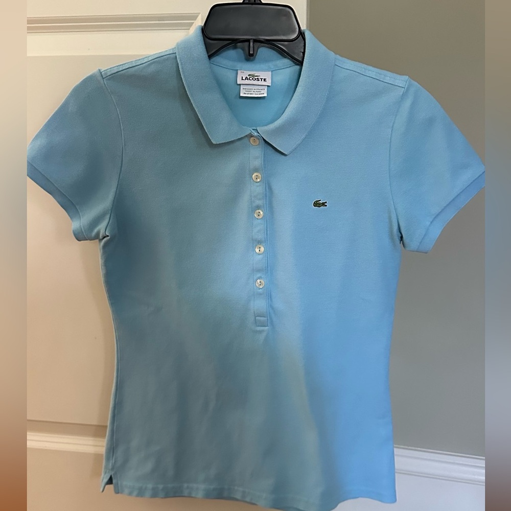 Lacoste Sky Blue Polo Shirt